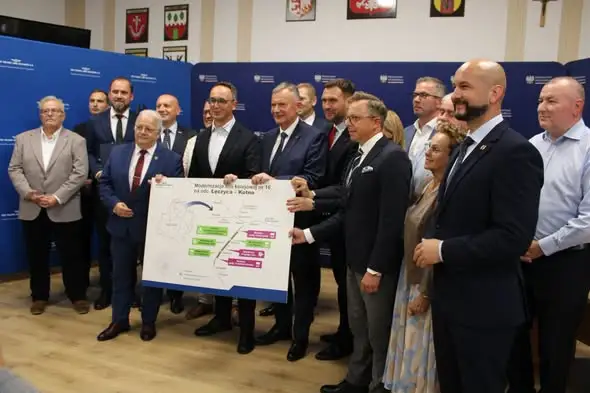 Łęczyca: podpisano umowę na budowę drugiego toru kolejowego do Kutna