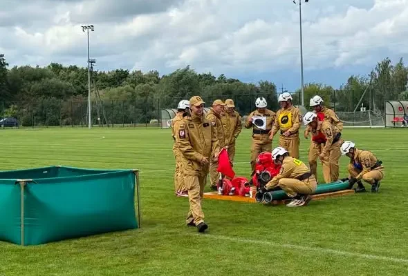 OSP Piątek trzecia w powiecie na zawodach sportowo-pożarniczych