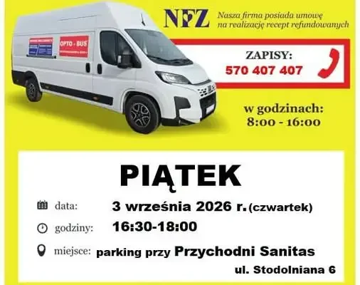 Bezpłatne badanie wzroku w Stodolnianej – zapisy trwają