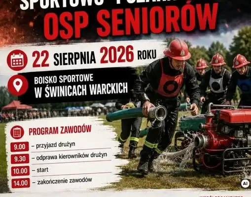 OSP Piątek: Darmowy transport na zawody powiatowe – zbiórka jutro o 8:30
