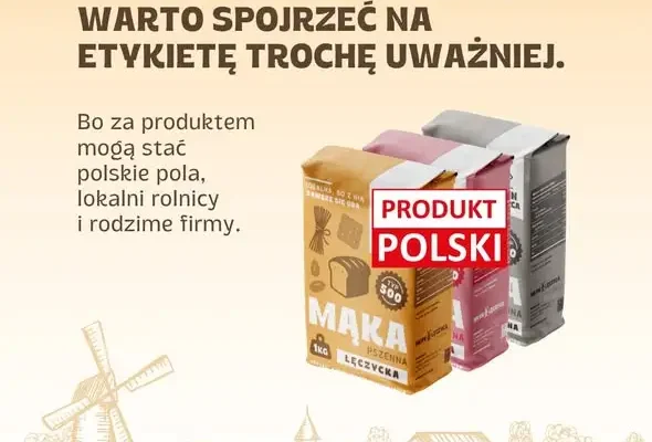 Znak PRODUKT POLSKI pomaga świadomie wybierać żywność – przykład młyna w Łęczycy