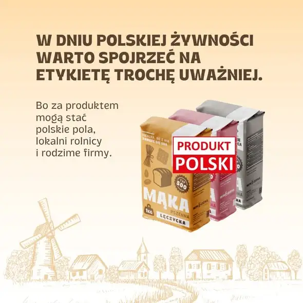 Znak PRODUKT POLSKI pomaga świadomie wybierać żywność – przykład młyna w Łęczycy