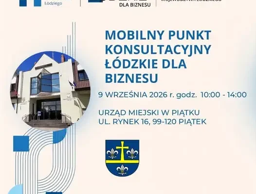 Bezpłatne konsultacje dla przedsiębiorców w Piątku – już 9 września