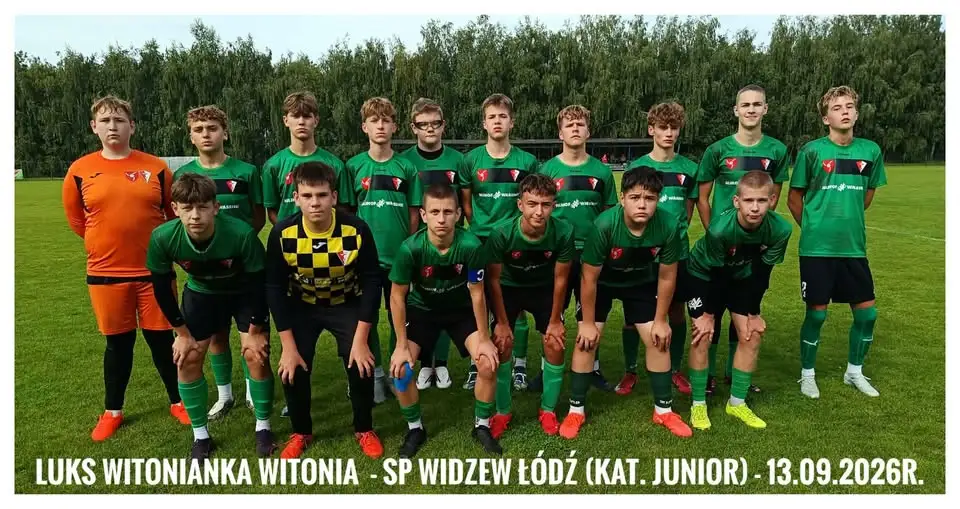 Juniorzy Witonianki zremisowali z Widzewem Łódź 1:1