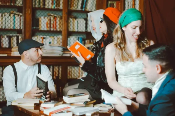 Narodowe Czytanie „Dziadów” w nowej siedzibie biblioteki w Piątku