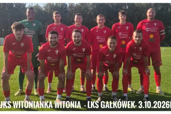 LUKS Witonianka Witonia rozgromiła LKS Gałkówek 3:0